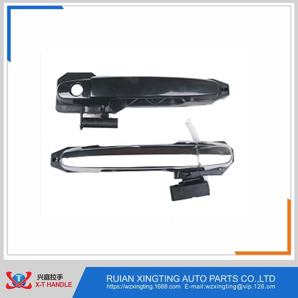 Car Auto Parts Outer Outside Exterior Black Chrome Door Handle for BYD F3 2005-2013