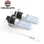 Car Fog Light Lamp LED Bulbs H1 H3 1860  2SMD LED Car Fog Light Lamp Daytime Running White Bulb Highlight Auto  Lamp LED Bulbs