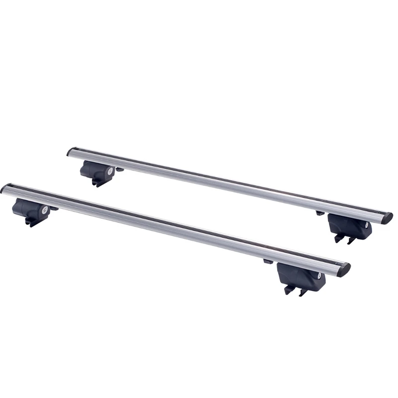Car Roof Luggage Rack Aluminum Removable Cross Bar With Locking System