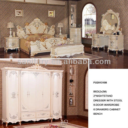 carved french bedroom set