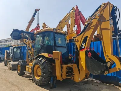 Caterpillar Original Cat 420f Backhoe Loader Wheel Loader Busy at Both Ends New Machine Used Backhoe Loader Construction Machinery