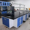 CE certificate all steel biology laboratory work bench equipments factory price school lab furniture