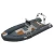 Import CE New Fashion Direct China Factory 4.3inflatable Boat China Rib Boats with Outboard Motor from China