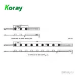 CE RoHS Mini 12V 24V 1.5W 3W SMD Lens Linear LED Module for Light Box Display