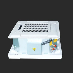 Central Air Conditioner 4 Way Cassette Chilled water fan coil energy saving concealed ceiling terminal fan coil unit