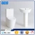 Import Ceramic bathroom wash down toilet and pedestal basin suite from China