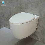 Ceramic cheap wall hung toilet european wc toilet one piece soft seat cover wall mounted toilet bowl