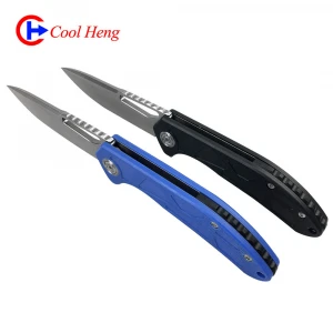 CH3009 D2 steel G10 handle Folding knife Tactical defense Camp pocket knife with Assisted Opening