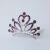 Import Charming Rhinestone Circle Crown Comb Hair Clip Tiara from China