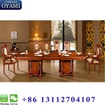 cheap classic luxury wooden dining room set luxury dinner set