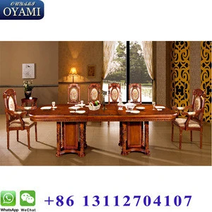 cheap classic luxury wooden dining room set luxury dinner set