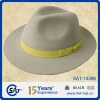 cheap light colored wool felt formal trilby hat