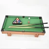 cheap mini snooker billiard pool table and billiard ball toy set