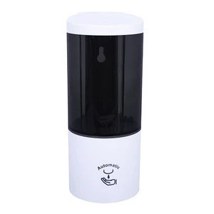 Cheap plastic bathroom wall hanging automated contactless handsfree electronic automatic induction hand liquid soap dispenser