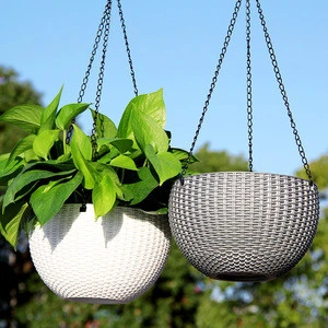 cheap plastic nursery pots hanging small flower pot for garden