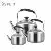cheap price kitchen accessories coffee tea water boiling stainless steel whistling kettle