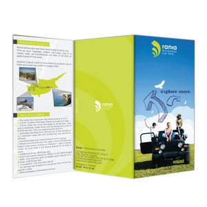 Cheap price paper printing catalogue and brochure printing custom