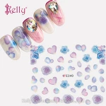 Cheap Price Self-adhesive Flower Pattern Nail Art Sticker Decals