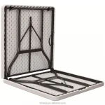 cheaper 1.5M blow moulding plastic folding table