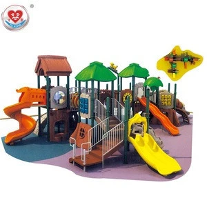 Children commercial funny preschool plastic indoor playground equipment set