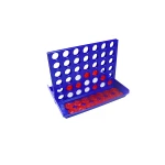 Childrens intellectual games mini plastic 4 in a row game set