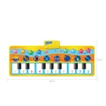 Childrens piano music blanket baby multi-functional animal climbing mat early education educational toy
