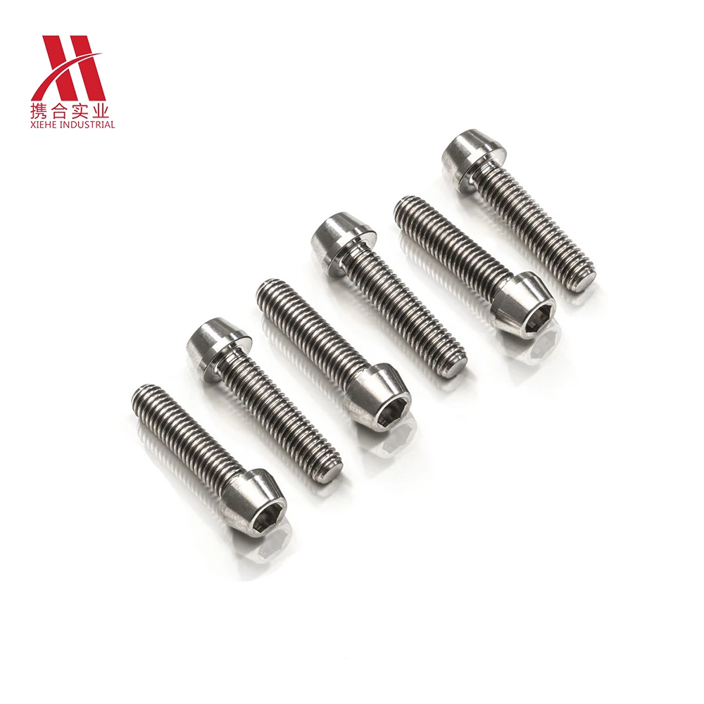 China cheap rapid  prototyping service custom high precision 5 Axis titanium turning spare parts CNC surgical titanium screws