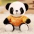 Import China factory animal cartoon character panda custom mascot from China