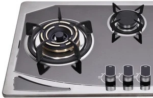 China Factory Export Cooking Appliances good quality 3 burner gas hob