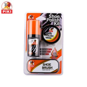 China good shoe shine neutral shoe care set cleaner sponge applicator shoe care kit leather polishing kit