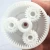 Import china made high quality oil resistance plastic double spur gear customize pom wheel gear used on machinery equipment hot sale from China