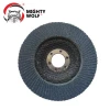 China Manufacture 72 pages brown alumina resin bond red flap disc