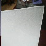 China Manufacturer 5mm frosted/sandblasting Glass for shower rooms