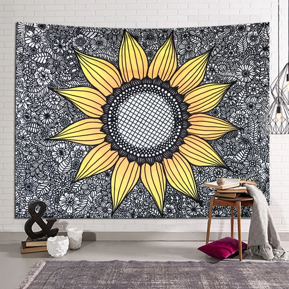 China Manufacturer high Quality Customized Shape wall hanging tapestry