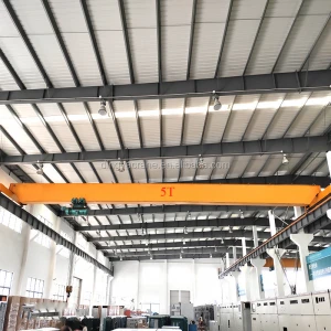 China Manufacturers Indoor Single Arm overhead Bridge Crane Workshop Tools