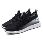 China net surface breathable casual mesh shoe fashion line shoes running shoes.