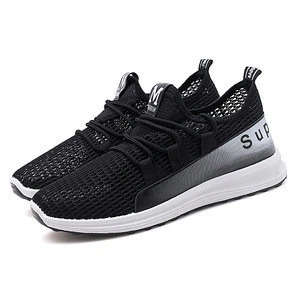 China net surface breathable casual mesh shoe fashion line shoes running shoes.