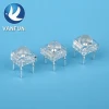 China supplier cool white 4-Pin flat top Super Flux led diode piranha