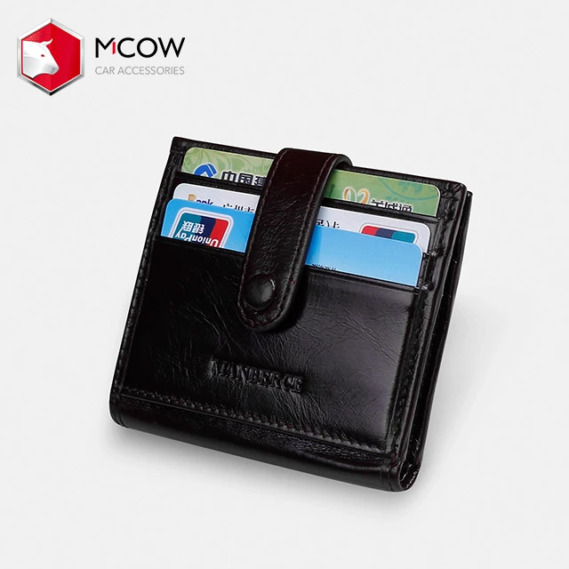China Supplier Multiple Genuine Leather Wallet Unique Business Credit Card Holders