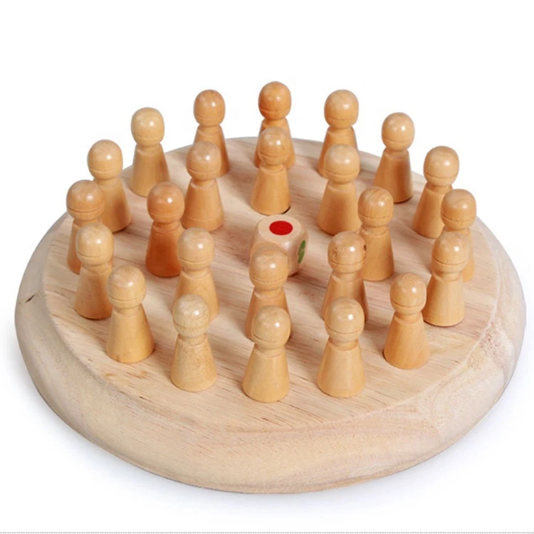 Chinese Culture Gomoku Wood Gifts Chess Toy Set Chess Board Game For Family