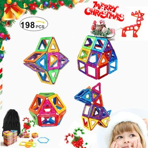 Christmas gift  Wholesale Diy Educational Toy Magnetic Building Blocks