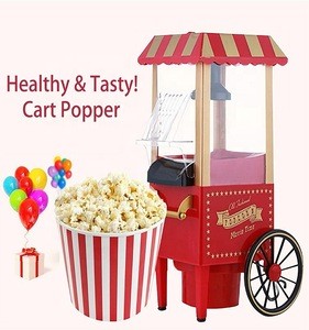 Christmas Party Kettle Snack Maker Hot Air Popcorn Popper