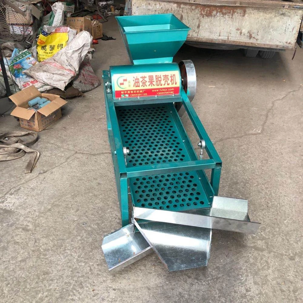 Clean sorting Small automatic oil tea fruit shelling Cashew sheller