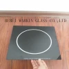 clear heat resistant glass ceramic for induction cooker parts
