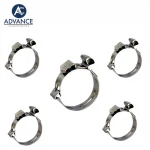 CLIC-E 245 Stamped Hook Hose Clamps Stainless Steel - Hose Clamp Stainless Steel Hose Clamp Set