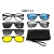 Import Clip on glasses chain magnet glasses 2021 sport eyewear 5 in 1 set clip on sun glasses from China