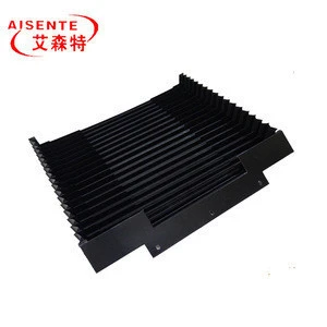 CNC flexible accordion cover fabric bellows cover accordion guard shield