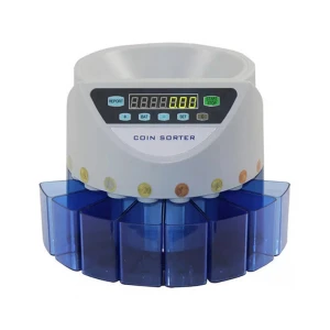 Coin Counter, Sorter and Wrapper for most countries
