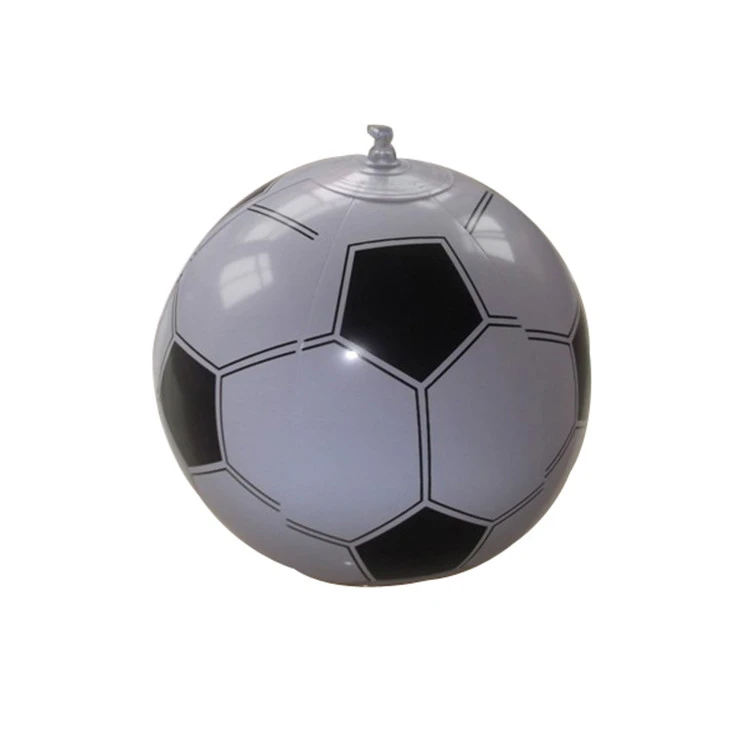 Colorful plastic inflatable soccer ball toy
