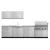 Import Commercial Restaurant Used Stainless Steel Outdoor Kitchen Cabinet from China